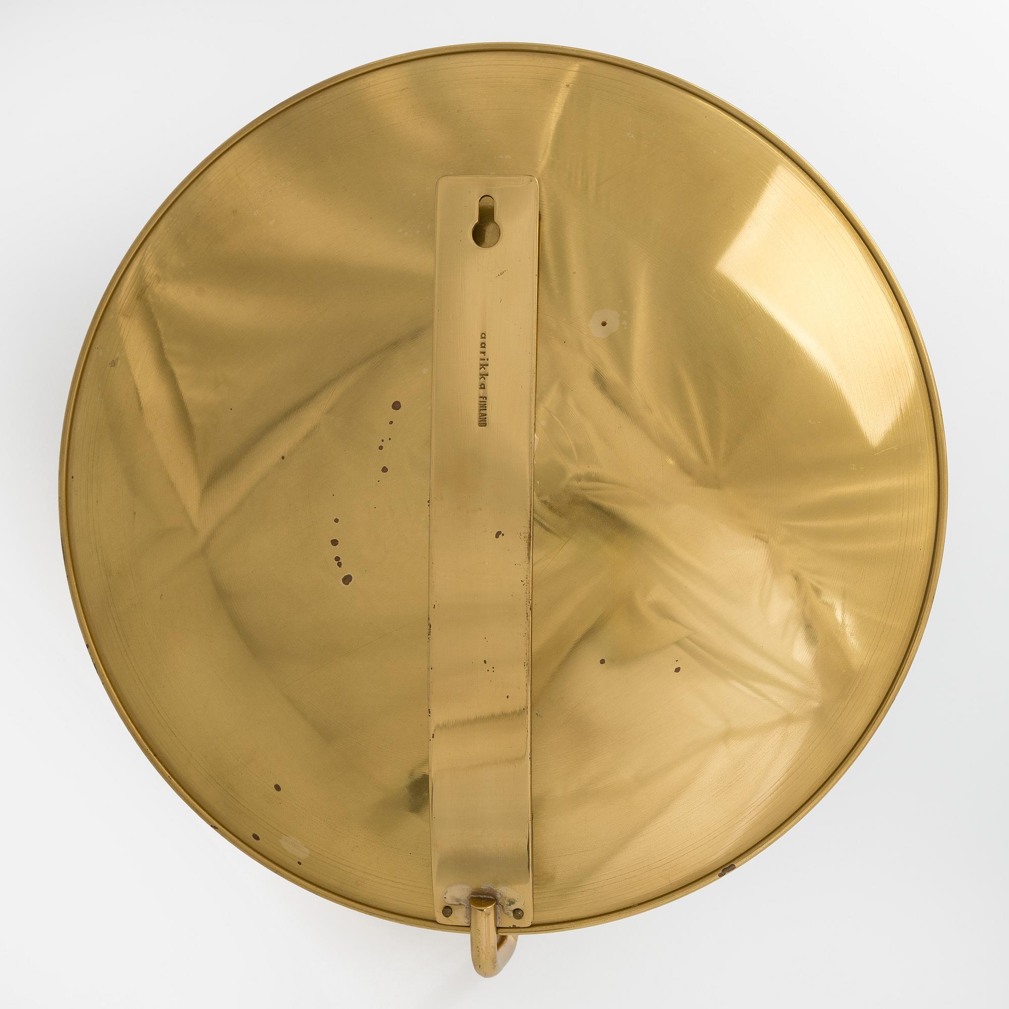 Kaija Aarikka, a late 20th century wall sconce for Aarikka Finland.
