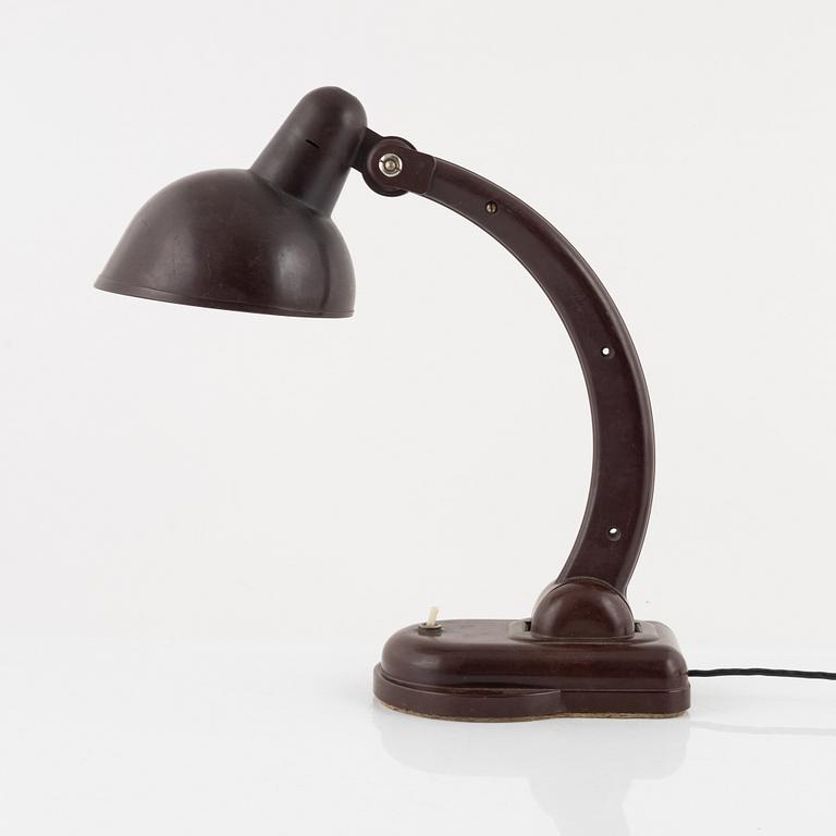 A table lamp, Czechoslovakia, 1930's.