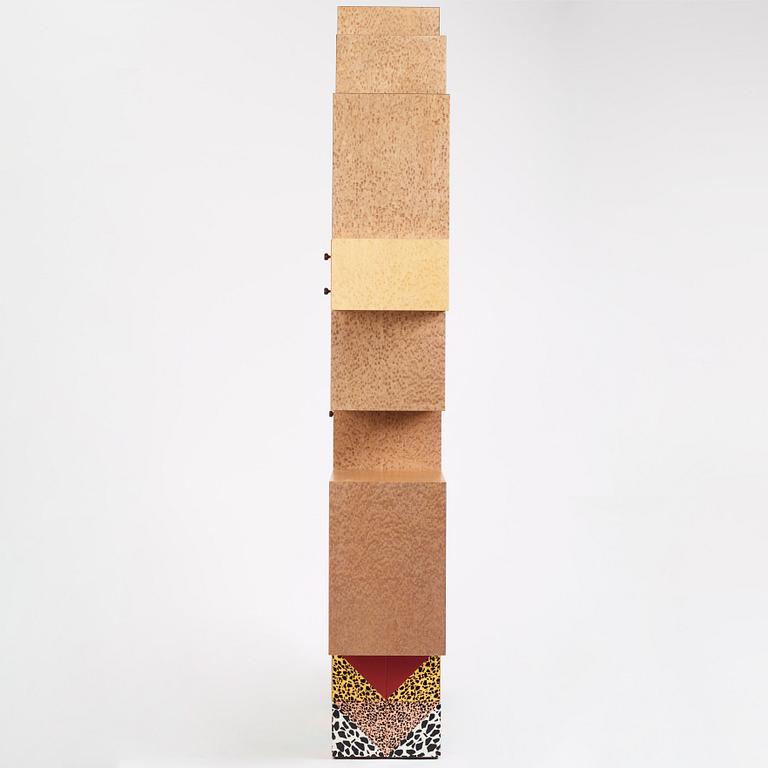 Ettore Sottsass, a "Max" bookcase, Memphis, Italy, post 1987.