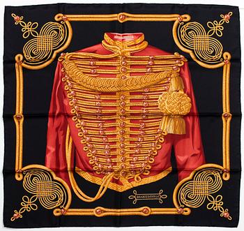HERMÈS, scarf, 'Brandebourgs'.