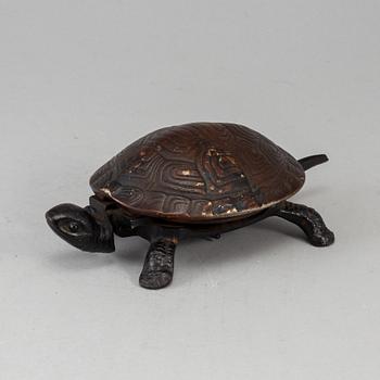 A late 19th century cast iron table bell.