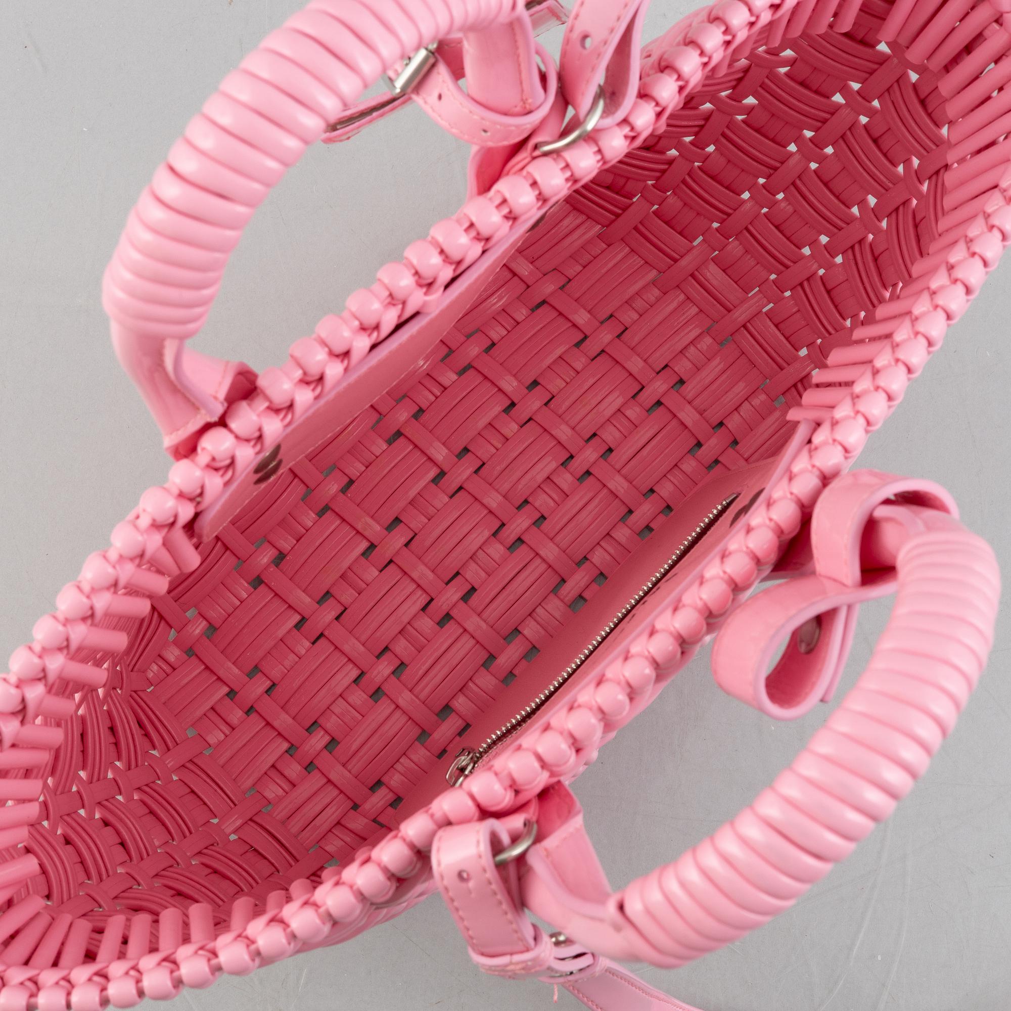 Balenciaga, bag, "Bistro XXS Basket Bag".