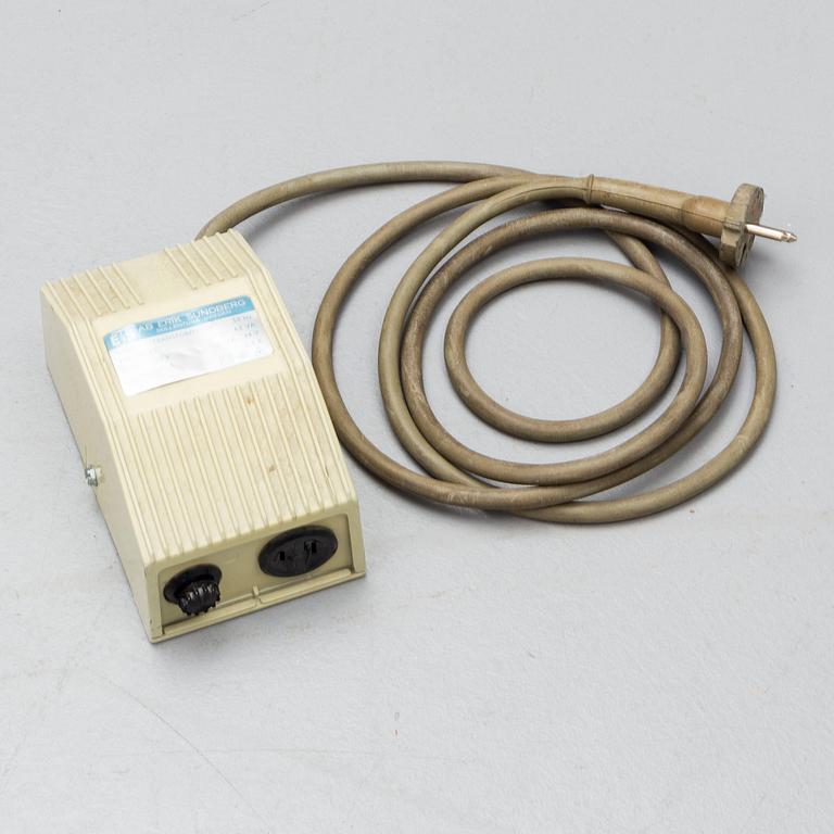 ACHILLE AND PIER CASTIGLIONI, floor lamp "Arco", Flos, Italy, designed 1962.