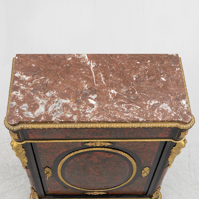 Cabinet, Boulle style, late 19th century.
