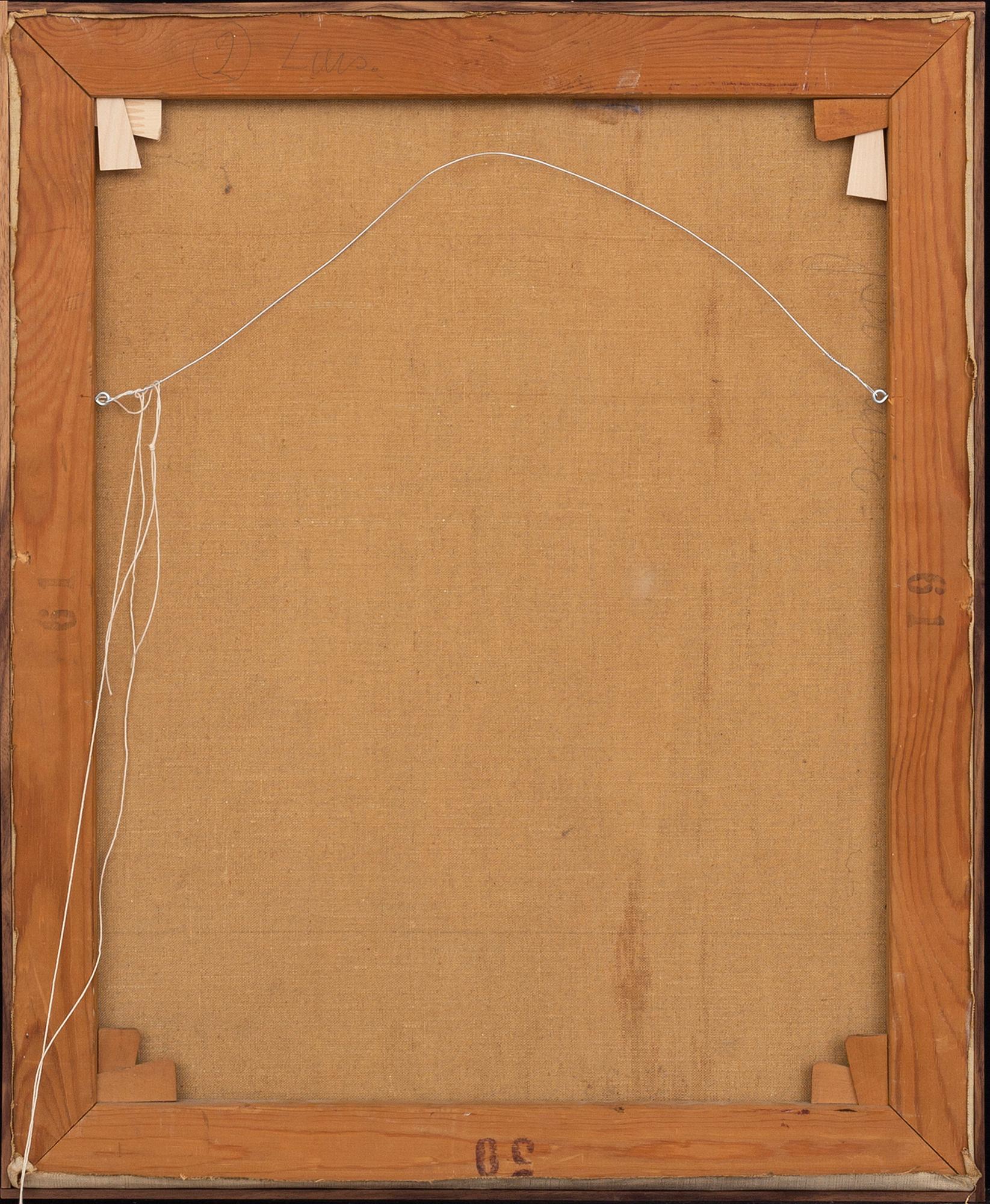 Elsa Thoresen, oil on canvas, signed and dated -46.