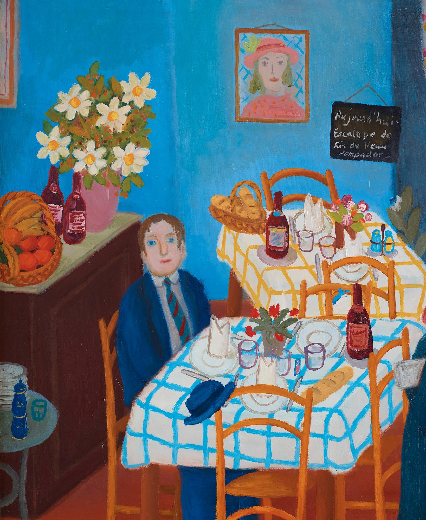 Lennart Jirlow, Restaurant with guests.