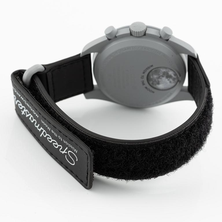 Omega/Swatch, MoonSwatch, "No Reserve", collection of 14 pcs, chronograph, wristwatches, 42 mm.