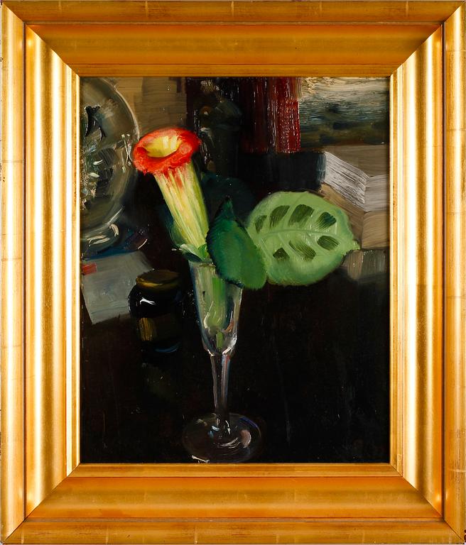 OLLE HJORTZBERG, olja på pannå, monogramsignerad och daterad 39.