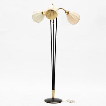 A floor lamp, Möller Armatur, Eskilstuna, 1950's.