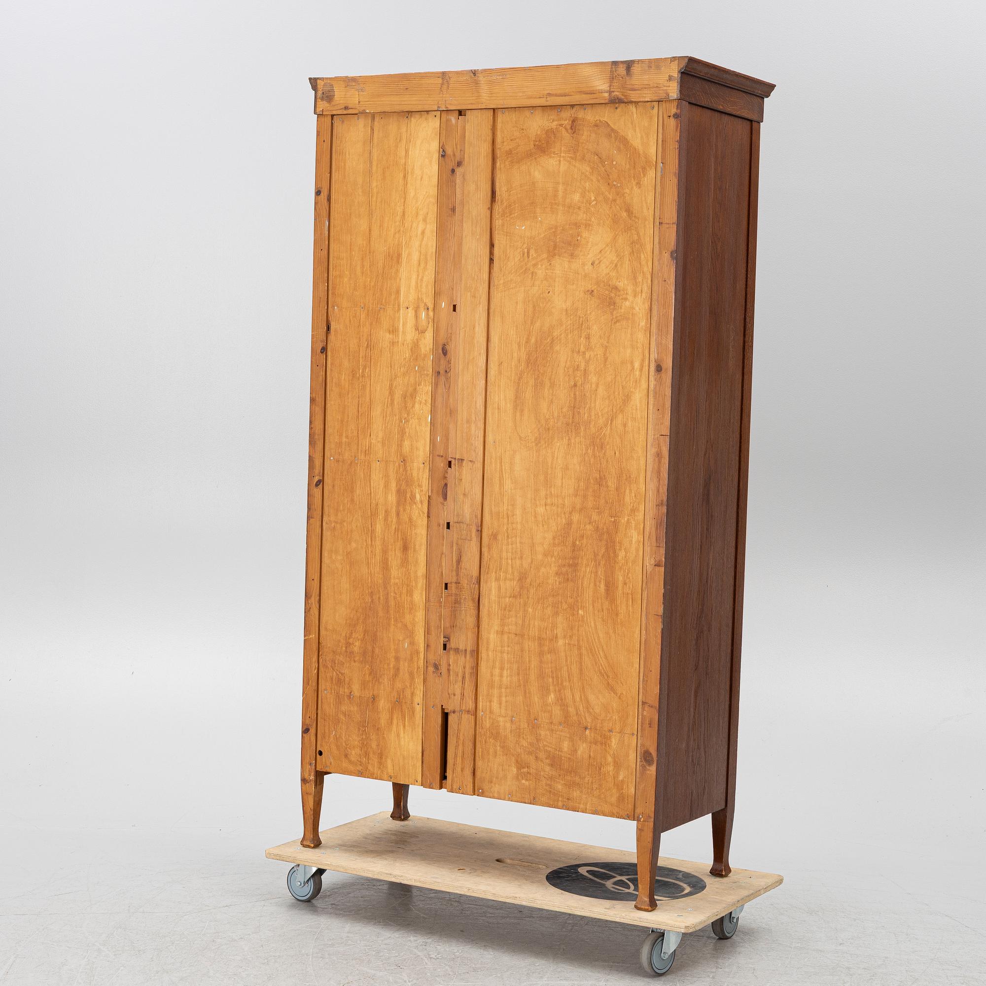Wardrobe, Art Nouveau, early 20th century.