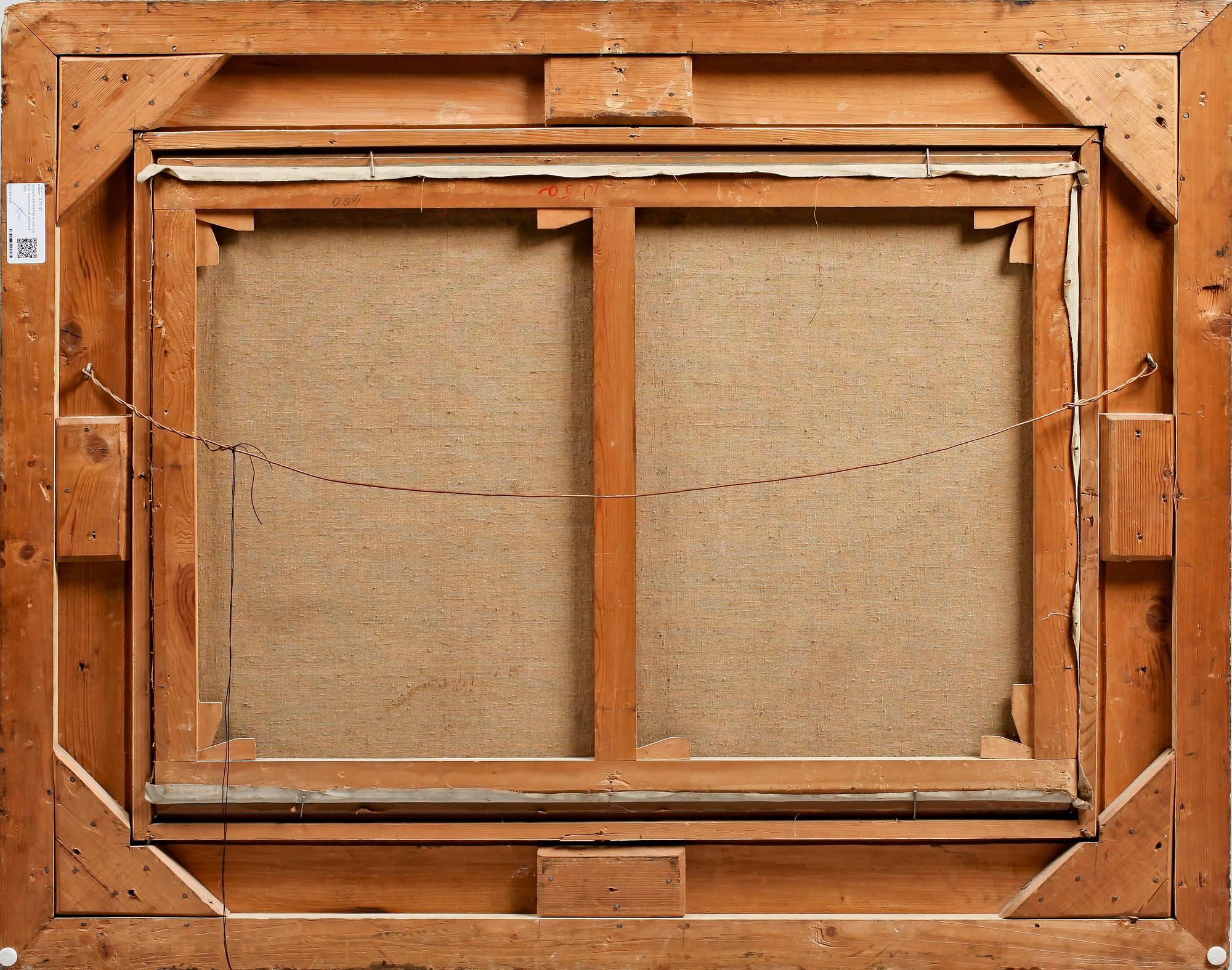 JOHAN KROUTHÉN, olja på duk, signerad och daterad 1932.