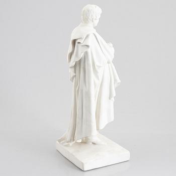 Carl Gustaf Qvarnström, after. A sculpture, Rörstrand, late 19th Century.