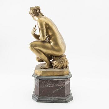 Antoine Coysevox, after, sculpture "Vénus accroupie".