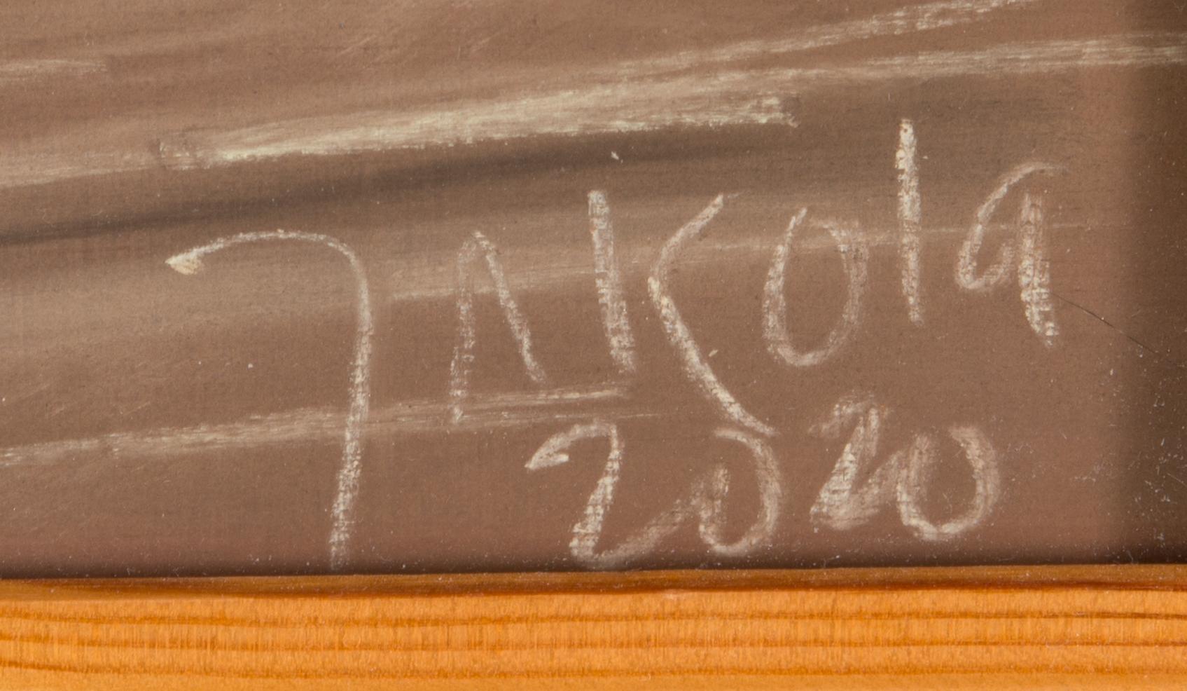 Timo Jakola, pastel, signed and dated 2020.