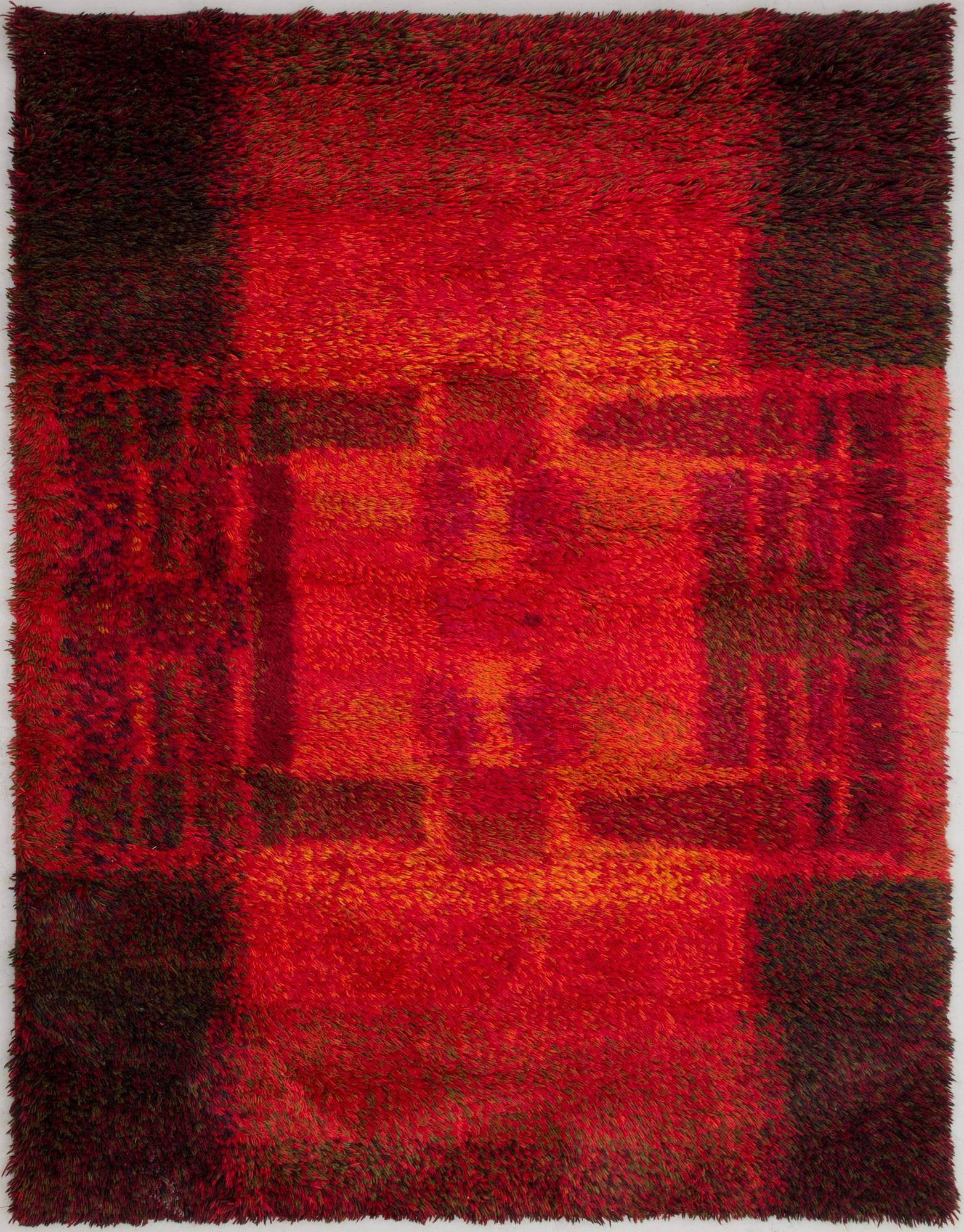 RITVA PUOTILA, RYAMATTA, Oy Finnrya Ab. Ca 176 x 137 cm.