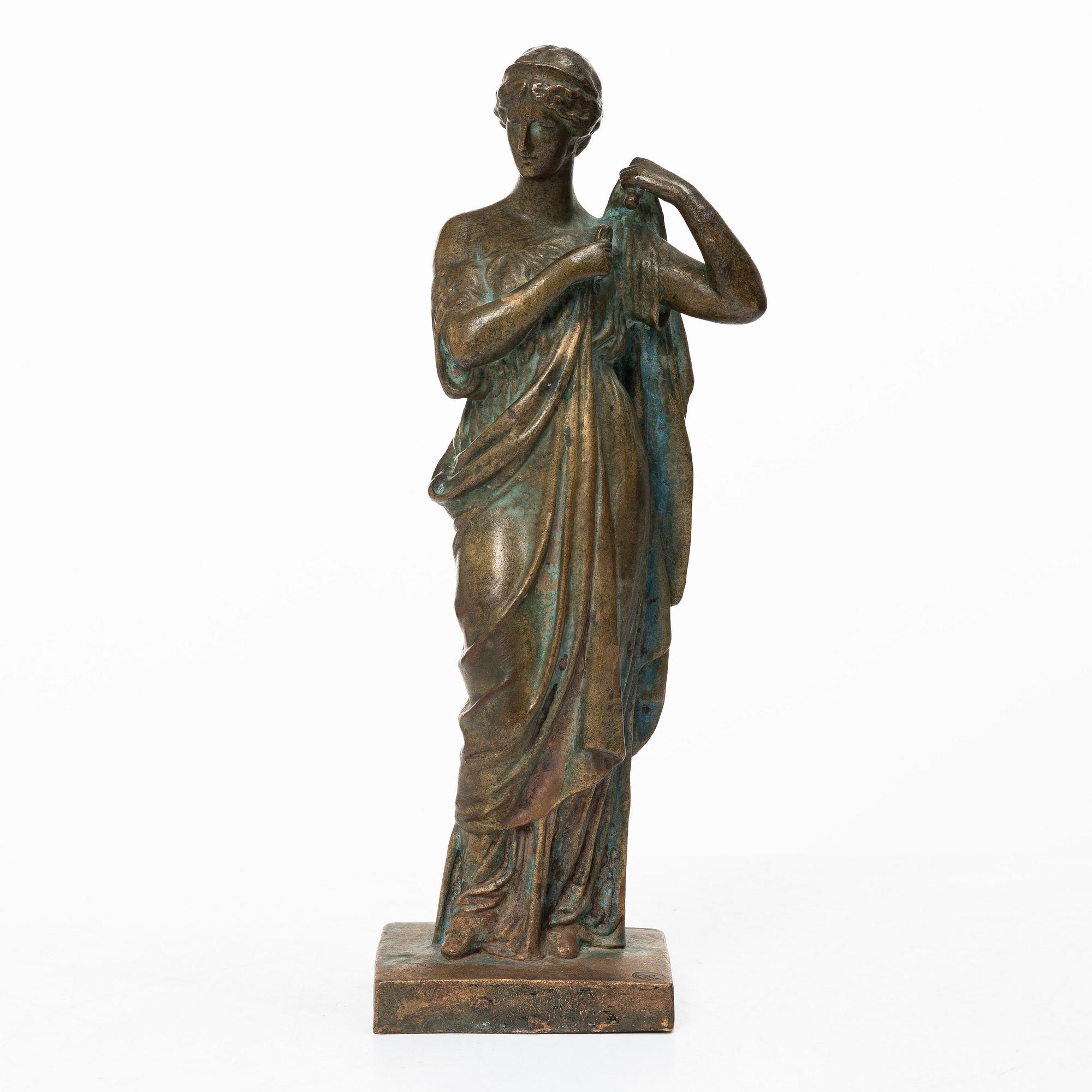 Antiquity-inspired woman.