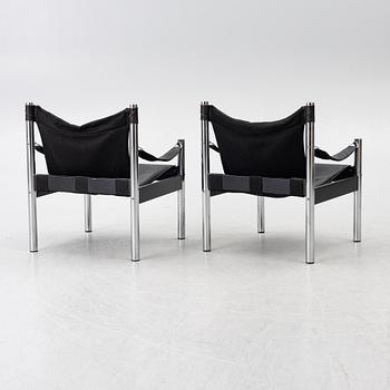 A pair of armchairs, Johansson Design, Markaryd, second half of the 20th century.