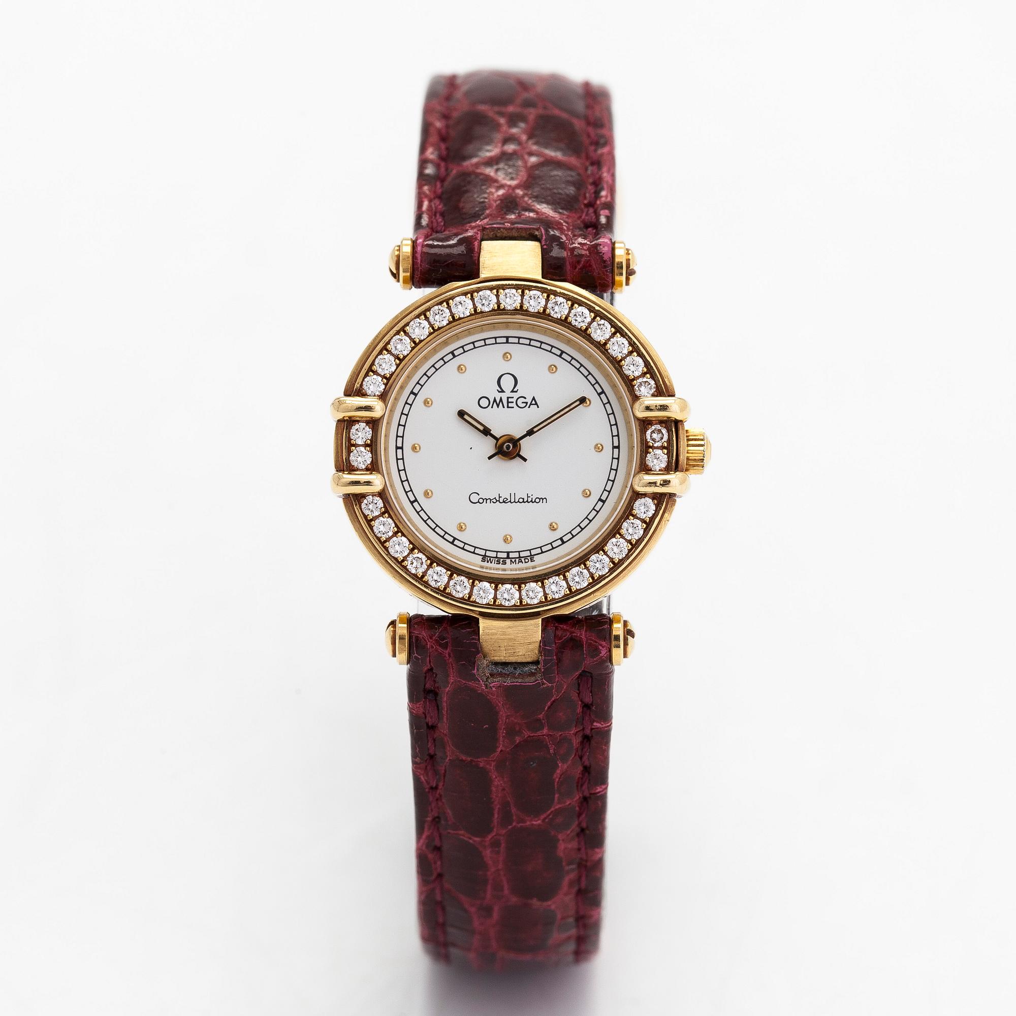 Omega, Constellation, armbandsur, 22,5 mm.
