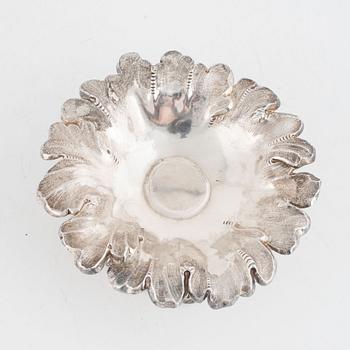 Gustaf Möllenborg, skål, silver, Stockholm, 1857.