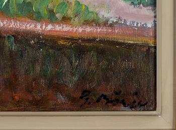 GIDEON BÖRJE, olja på duk, signerad.