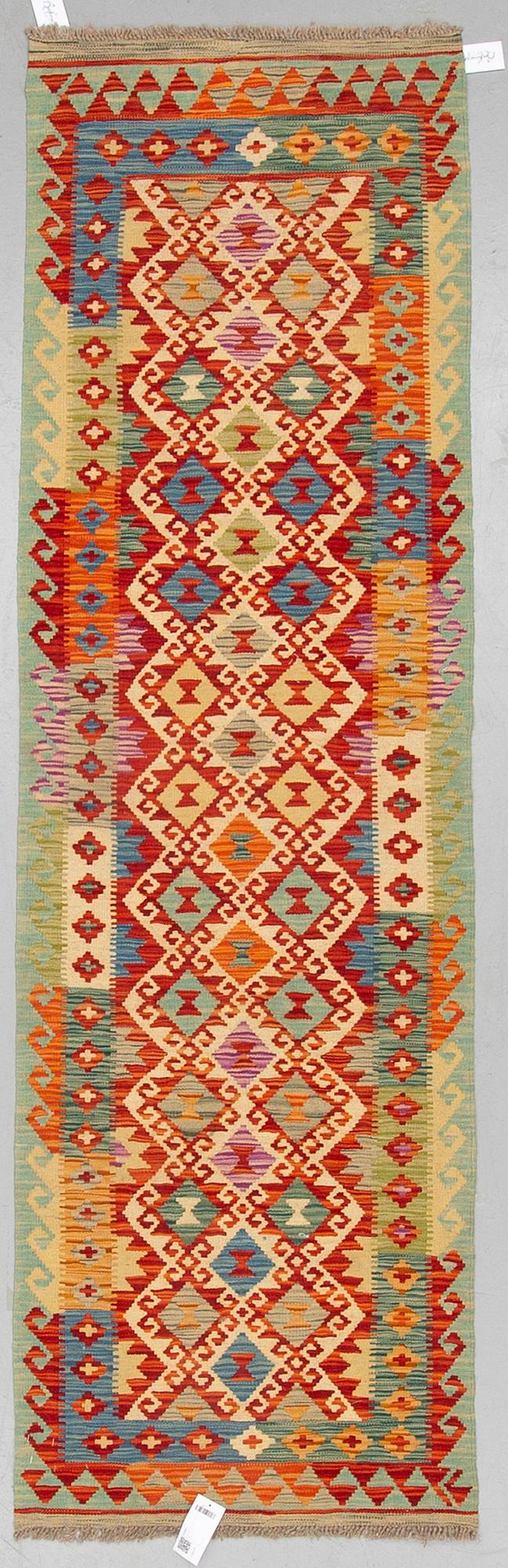 A runner, Kilim, ca 250 x 72 cm.