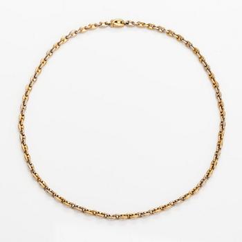 Cartier, Kaulakoru, 18K valko- js keltakultaa. Merkitty Cartier, 740237.