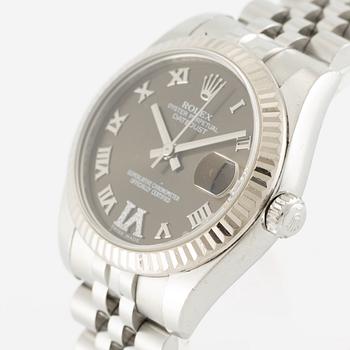 Rolex, Oyster Perpetual, Datejust 31, wristwatch, 31 mm.