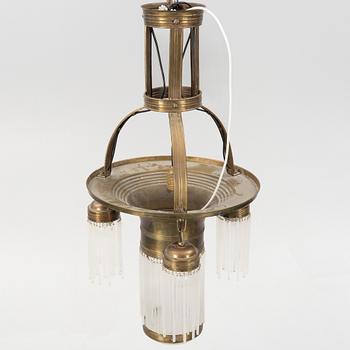 Taklampa, jugend, 1900-talets början.