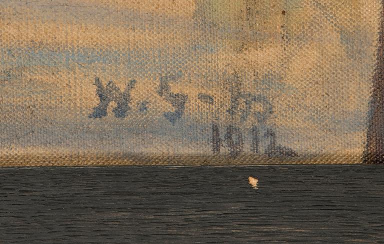 Wilho Sjöström, View from Porvoo.