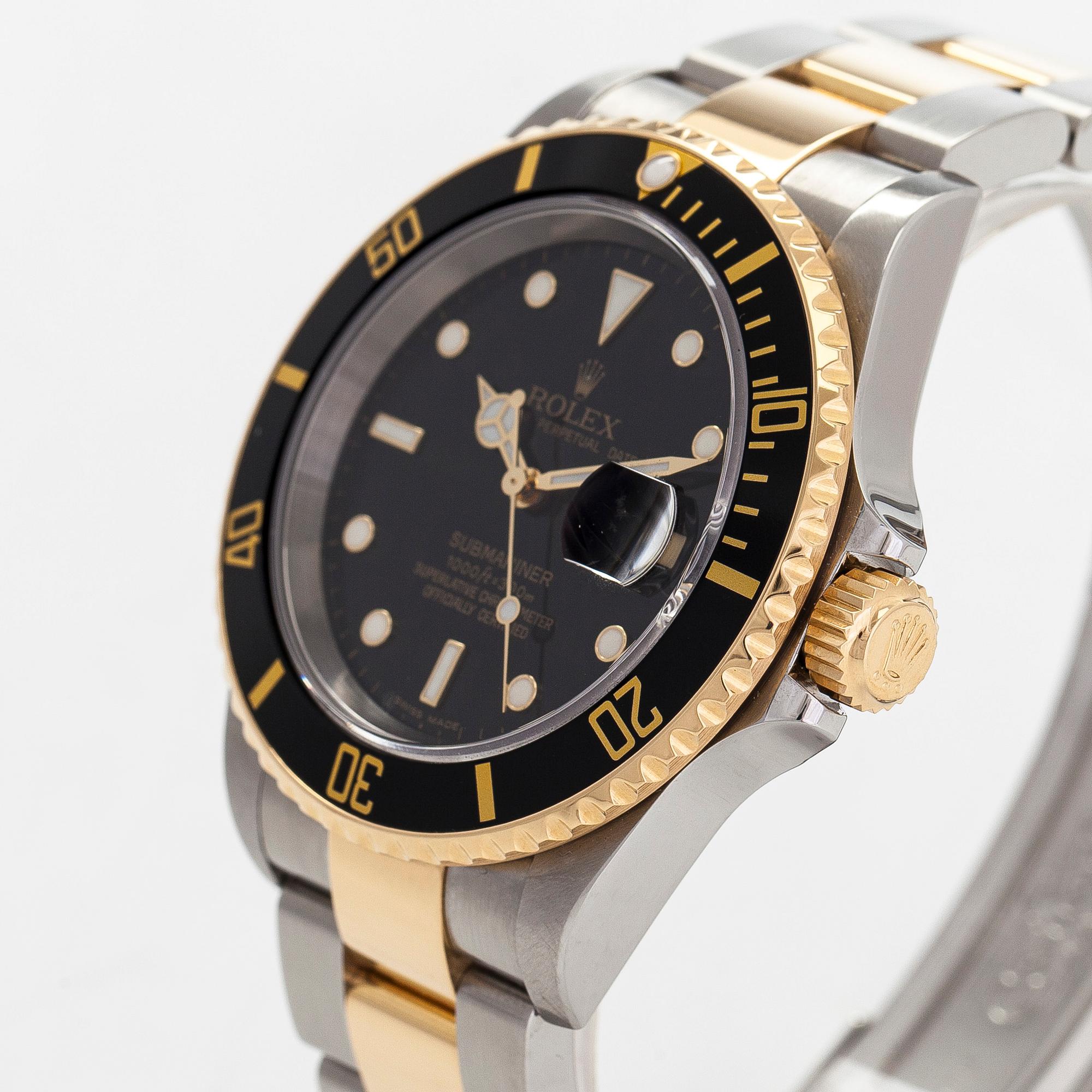 Rolex, Submariner, armbandsur, 40 mm.