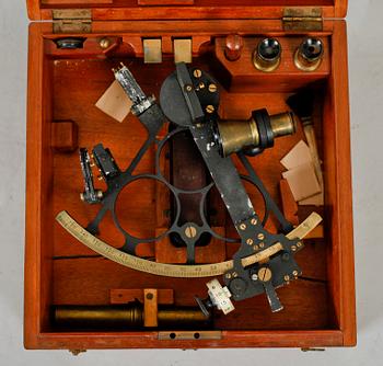 SEXTANT, C Plath, Hamburg, sekelskiftet 1900.