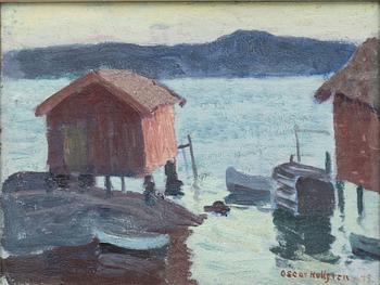 Oscar Hullgren, "Aftonstämning, Bohuslän".