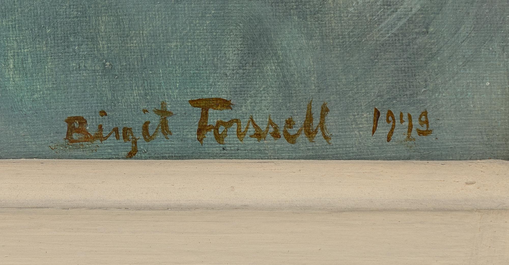 Birgit Forsell, 'Ung kvinna med parasoll (Young woman with parasol)'.