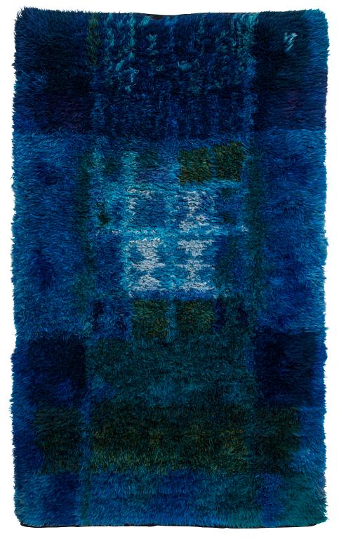 Ritva Puotila, rya, för Finska handarbetets vänner. Ca 200 x 120 cm.