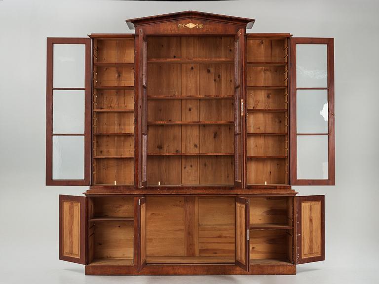 A Swedish Empire bookcabinet.