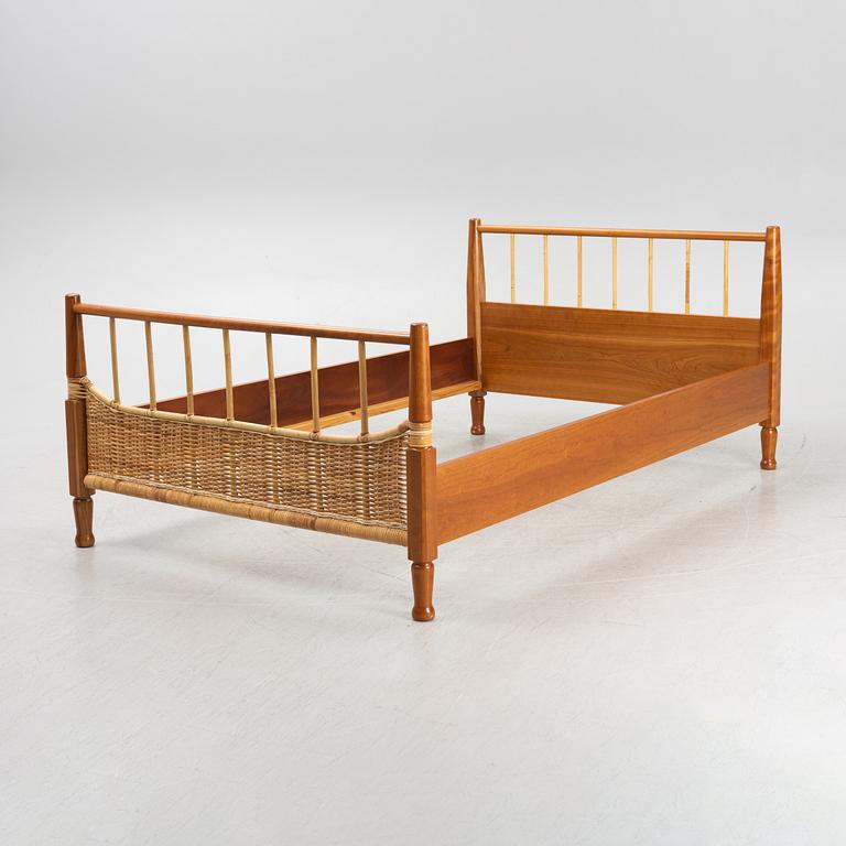 Josef Frank, a model 949 bedframe, Firma Svenskt Tenn, Sweden.