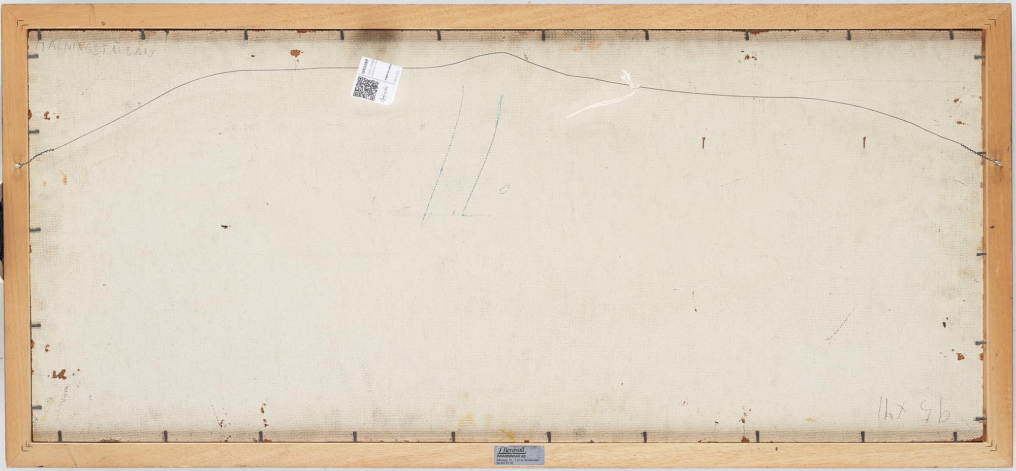 TAGE HEDQVIST, oil on panel, signed and dated -44.