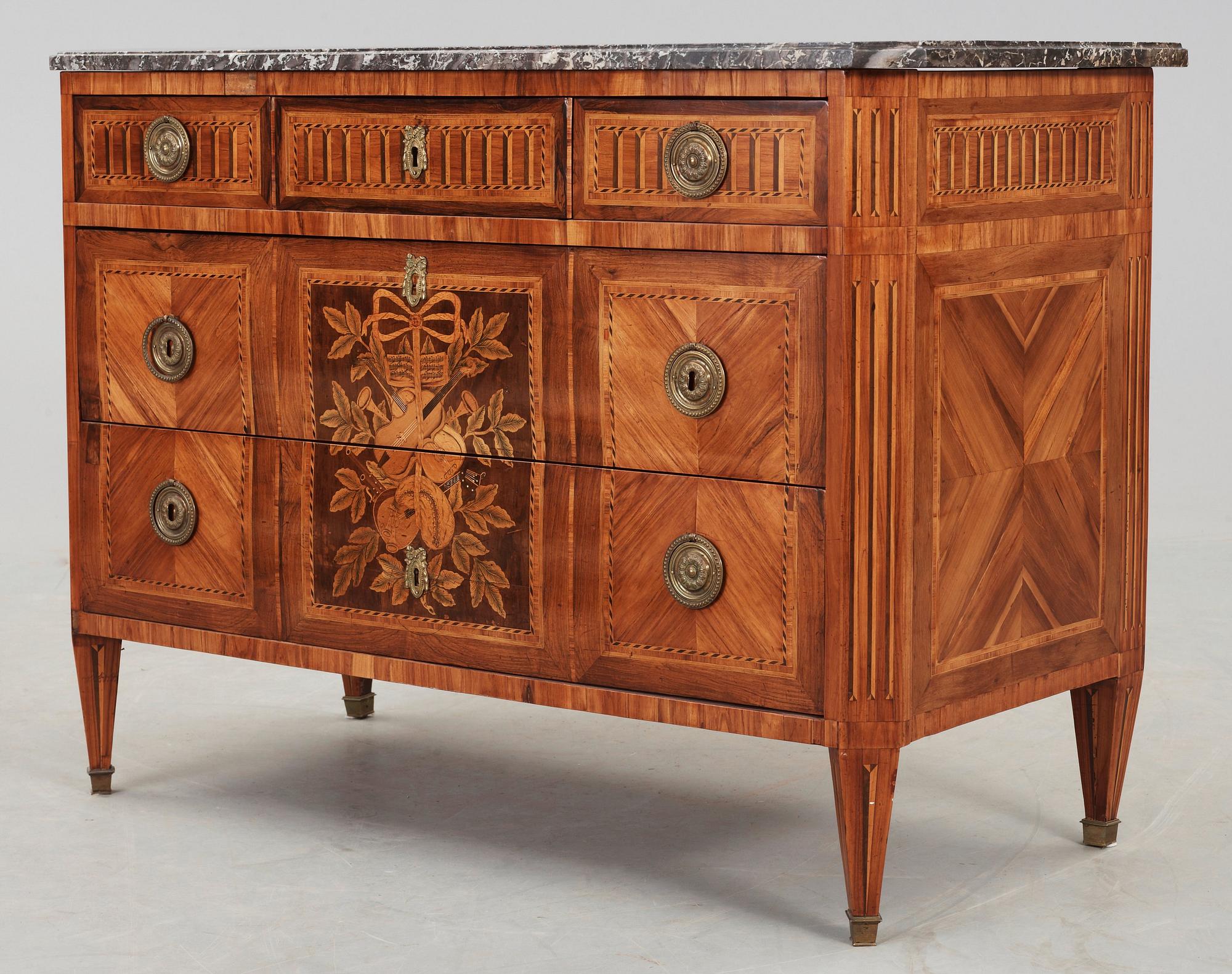 A French Louis XVI late 18th century commode.