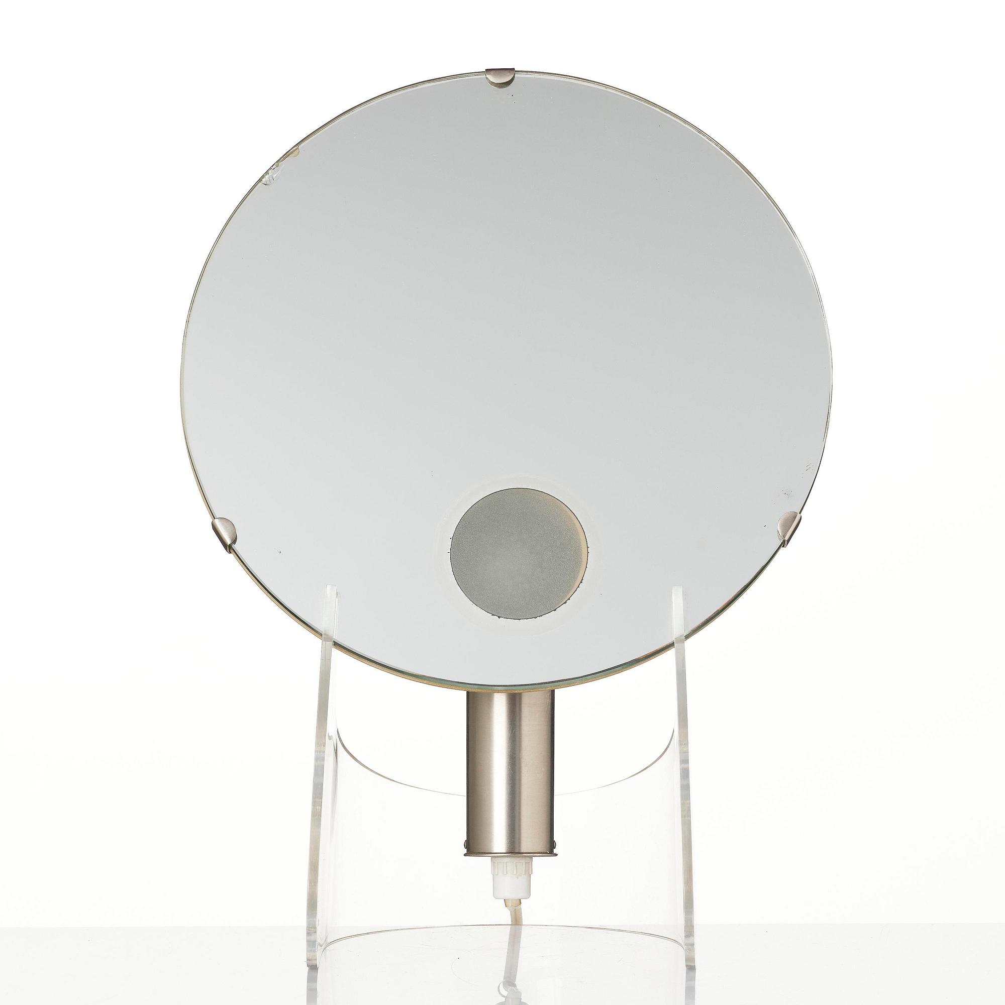 Bertil Brisborg, a table lamp with mirror model "532-013" from the Triva series, Nordiska Kompaniet, 1950s.