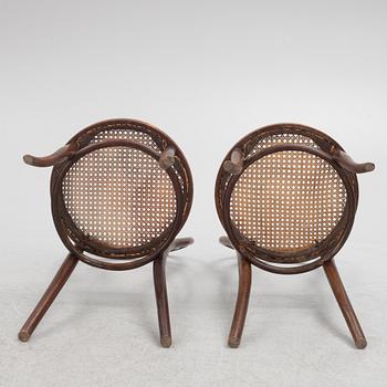 Chairs, 12 pcs, Thonet, first half of the 20th century.