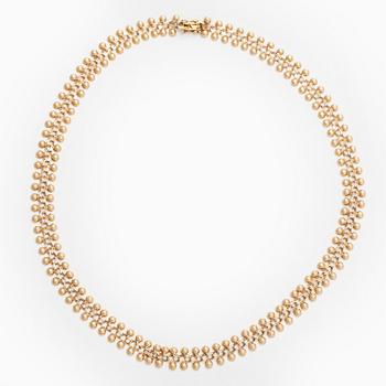 Halsband, 14K guld.