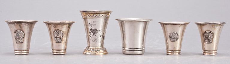 PARTI SILVER, 11 delar, 1900-tal. Vikt ca 332 gr.
