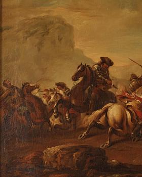 Cavalry battles, a pair.
