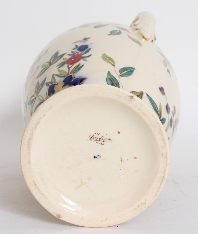 URNA, flintgods, "Ivory", Rörstrand, 1800/1900-tal.