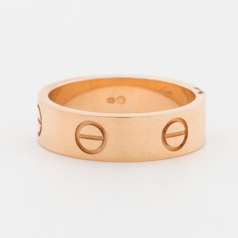 CARTIER, "Love" ring.