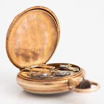 Ladie's pocket watch, clock, 25 mm.