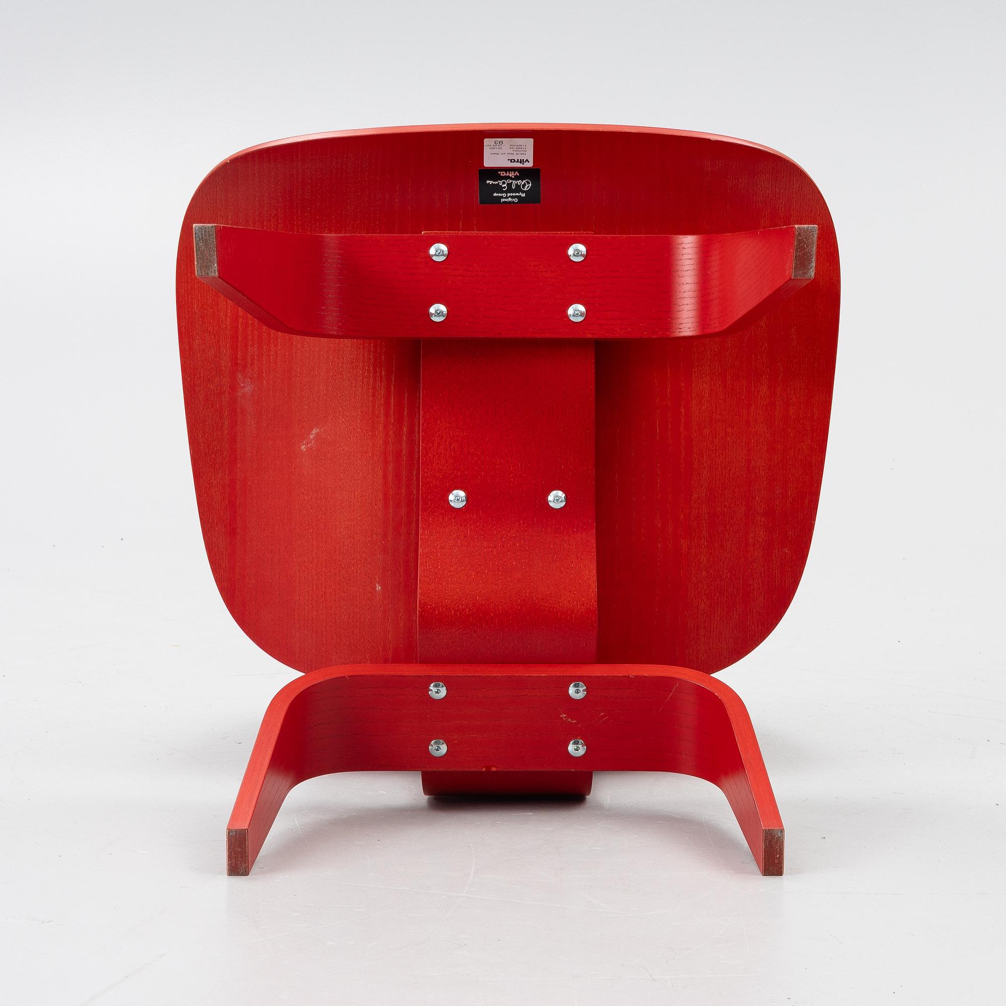 Charles & Ray Eames, a 'Plywood Group LCW Lounge Chair', Vitra, 2014.