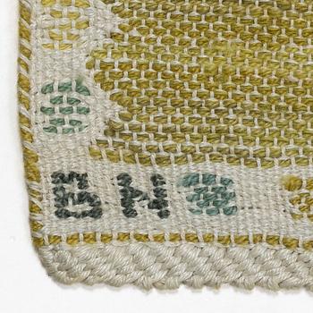 Barbro Nilsson, A "Bladen, gul" textile.