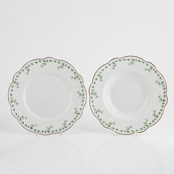 A 34-piece porcelain dinner service, Rörstrand, Sweden.