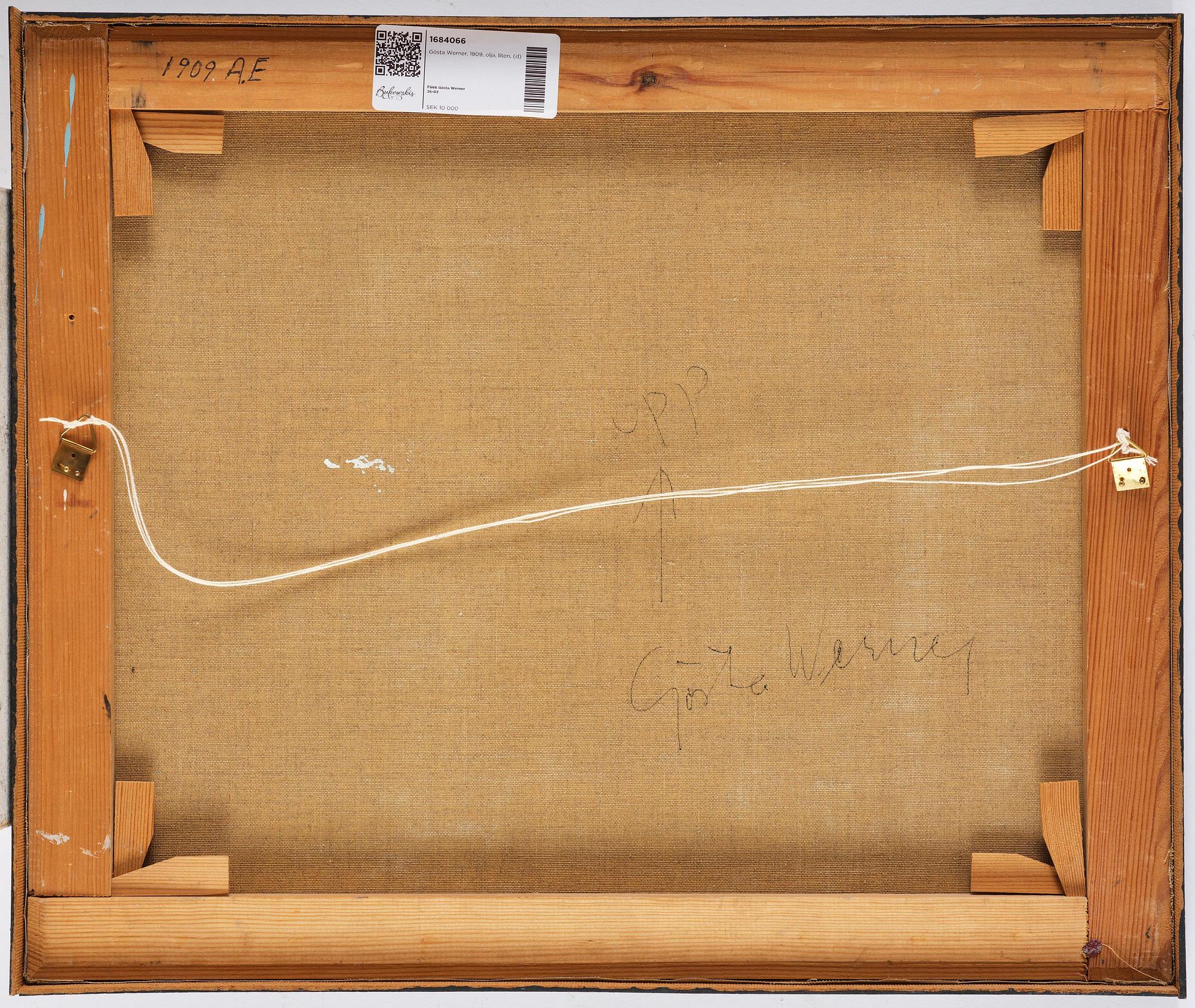 Gösta Werner, Utan titel.